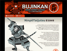 Tablet Screenshot of bujinkanlaxou.fr